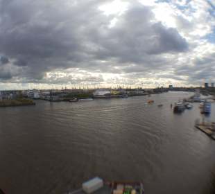 Blick von der Elbphilharmonie