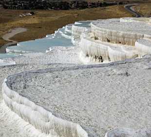 Tarasy w Pamukkale