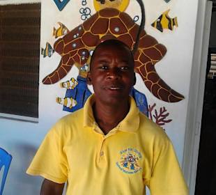 Baya Msanzu vom Tauchcenter Blue Fin