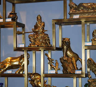 Ausstellungsgegenstände im Museum