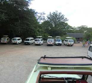 Parkplatz der Minibusse