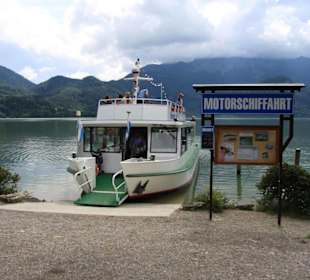 Motor(fähr)schiff "Herzogstand" auf dem Kochelsee