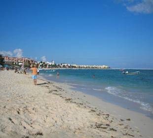 Strand von Playa del Carmen