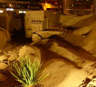 Weihnachtskrippe aus Sand 2018 in Las Palmas