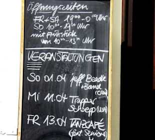 Angebote am Cafe