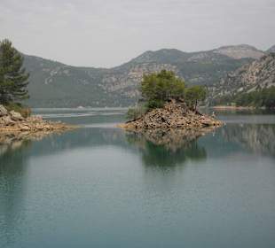 Oymapinar Baraji/ Stausee Green Lake & Green Canyon