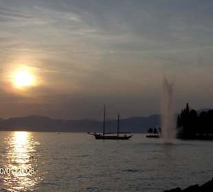 Sonnenuntergang am Gardasee