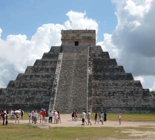 Die Ruinen von Chichen Itza