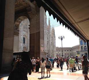 Pasaż Victor Emmanuele II wnętrze