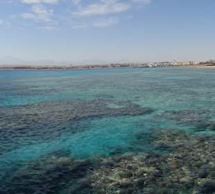 Ein schönes Riff 10 Minuten vom Hotel entfernt
