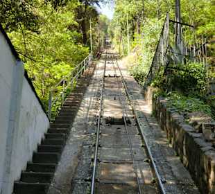 Die Kabelbahn nach Oben