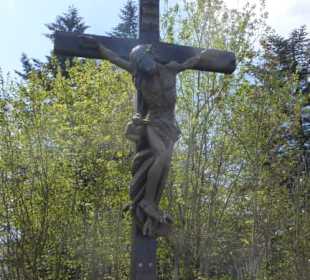 Gipfelkreuz auf der Pfänderspitze