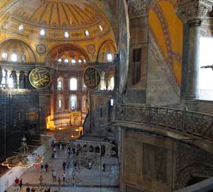 Blick von der Galerie