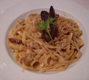 Seafood-Nudeln