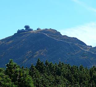 Śnieżka widok z dołu