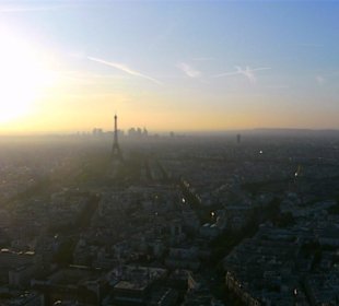 Blick auf Paris vom Tour Montparnasse