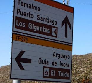 auf dem Weg zum Teide