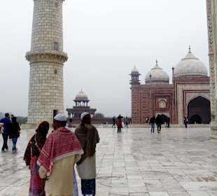 Blick auf das Gästehaus