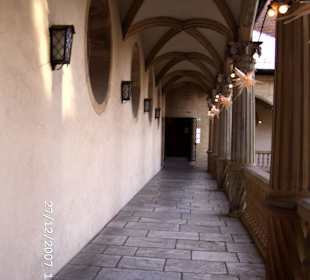 Innenhofgang-Gewölbe