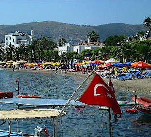 Bodrum Stadt, Strandabschnitt
