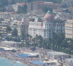 Nesgresco vue du chateau de Nice