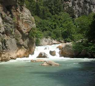 Oymapinar Baraji/ Stausee Green Lake & Green Canyon