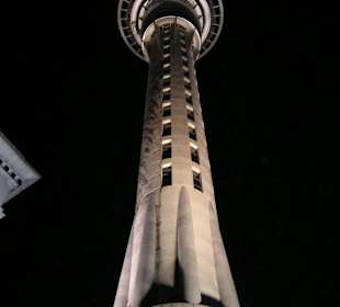 Vue au pied de la sky tower