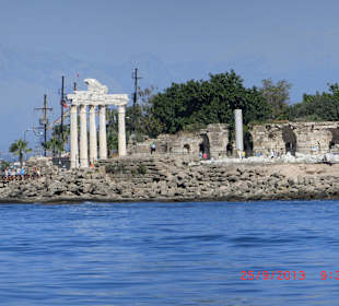 Die Säulen von Side