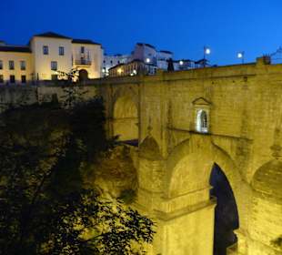 Puente Nuevo vom Rest. Don Miguel aus