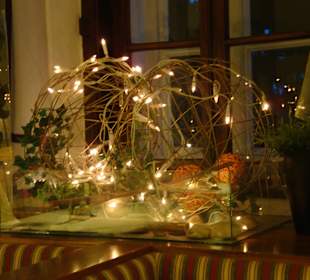 Dekoration Schlossrestaurant