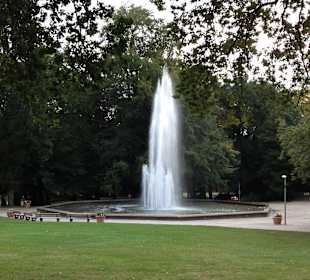 Brunnen im nahegelegenen Kurgarten 