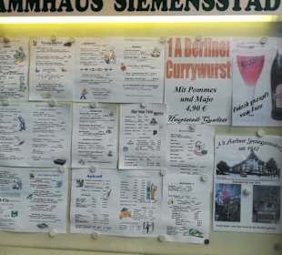 Ein riesen Angebot an Speisen