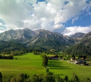 Blick vom Balkon des Hotelzimmer 