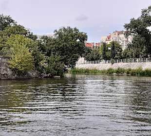 Ausblicke von der Bootstour auf der Oder
