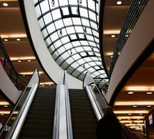 Rolltreppe in der Wilhelm Galerie