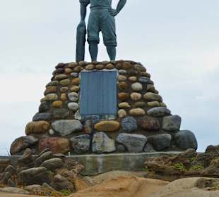 Denkmal an einen Fischer