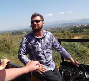 Reiseleiter und Besitzer Papa Schlumpf !