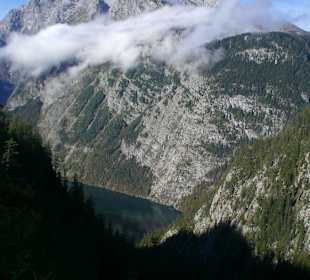 Blick zum Königsee