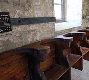 Chorgestühl als Sitzgelegenheit