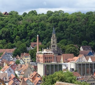 Kunsthalle Würth vom Schwalbennest aus