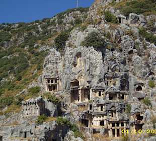 Felsengräber in Myra