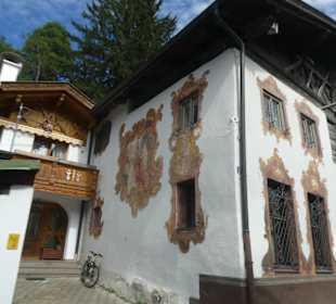 In der Altstadt von Partenkirchen