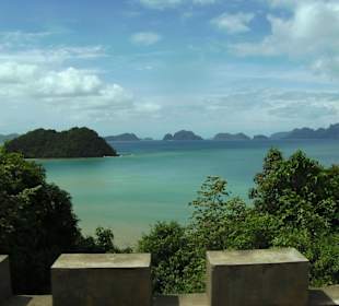 Ankunft in El Nido, Seeblick bei Corong-Corong 