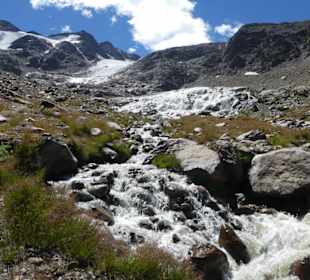 Wild rauschender Bach