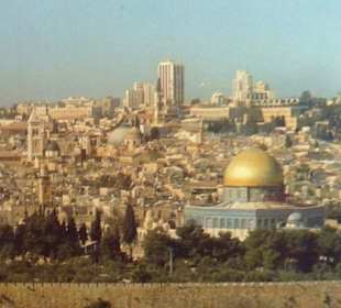 Blick auf Jerusalem