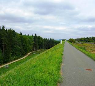 Das Oberbecken Happurger Stausee