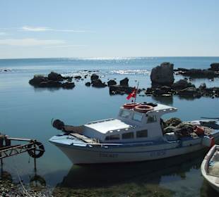 Nach ca. 20 Min. Fußweg erreicht man den kl. Naturstrand