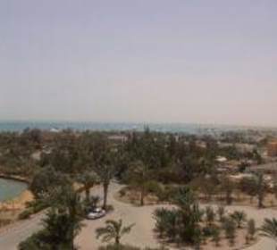 Blick vom Turm am Golfplatz