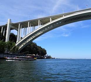Die Brücke „Ponte de Arrábida"