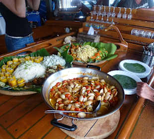 Tolles Büffet zauberte Eva und Crew